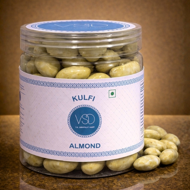 Kulfi  Almonds